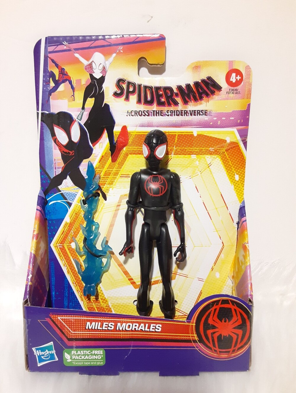 Spider-Man Across The Spider Verse 6" MILES MORALES Figure +  Marvel Hasbro
